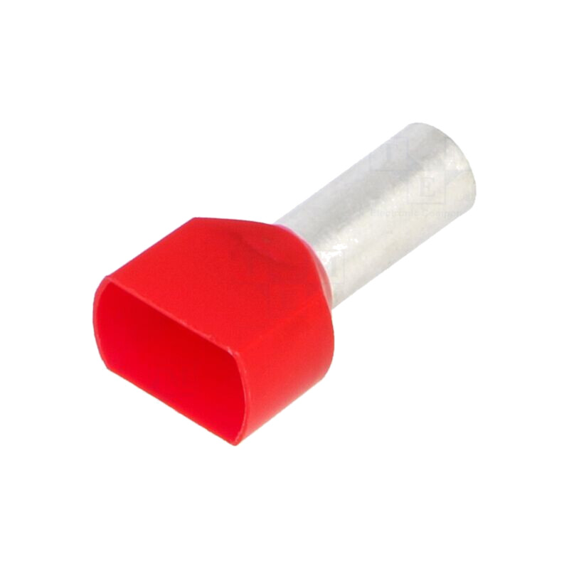 Vârf: tub de capăt; izolată,dublă; cupru; 10mm2; 14mm; cositorit