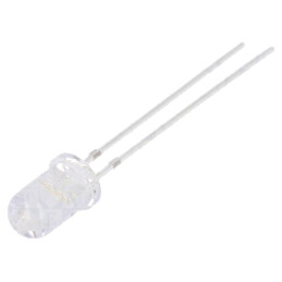 LED; 5mm; verde/albastru; 15°; Parte frontală: convex; Nr.term: 2