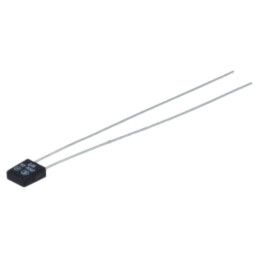 Siguranţă: termică; 2A; 6x6,5x2,8mm; 90°C; L55mm