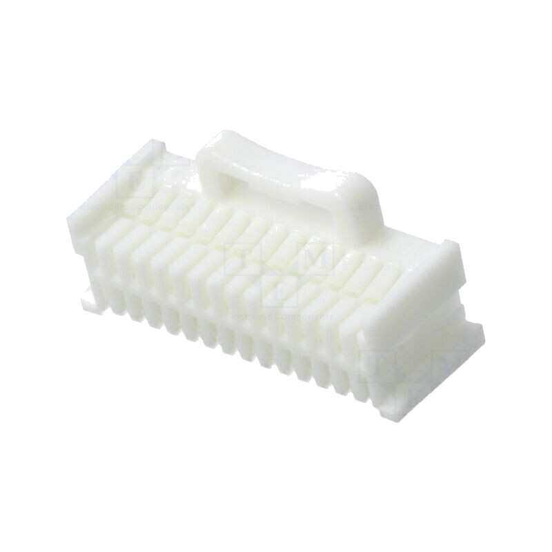 Conector: cablu-placă; mufă; mamă; DF50; 1mm; PIN: 30; fără contacte Conector: cablu-placă; mufă; mamă; DF50; 1mm; PIN: 30; fără contacte