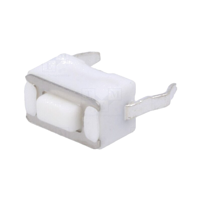 Microîntrerupător TACT; SPST-NO; Poz: 2; 0,05A/12VDC; THT; fără Microîntrerupător TACT; SPST-NO; Poz: 2; 0,05A/12VDC; THT; fără