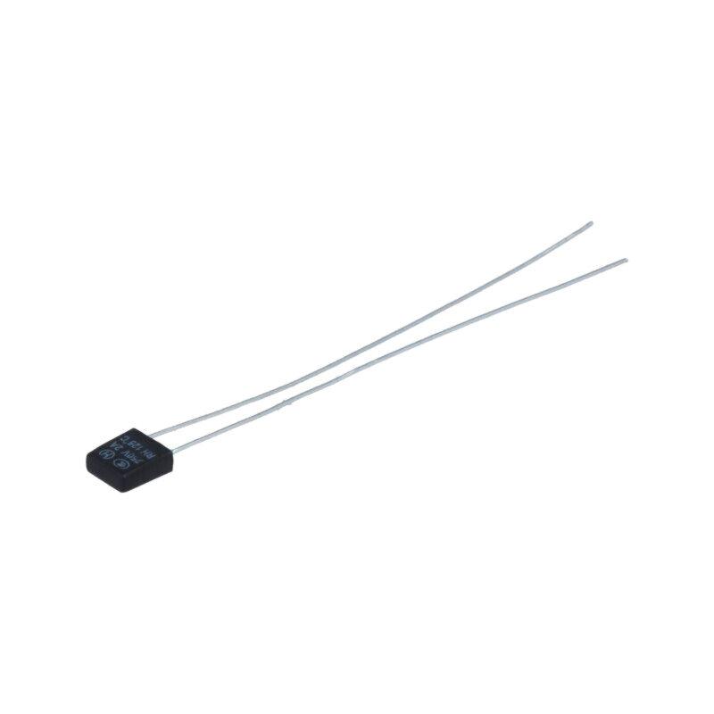 Siguranţă: termică; 2A; 6x6,5x2,8mm; 125°C; L55mm Siguranţă: termică; 2A; 6x6,5x2,8mm; 125°C; L55mm