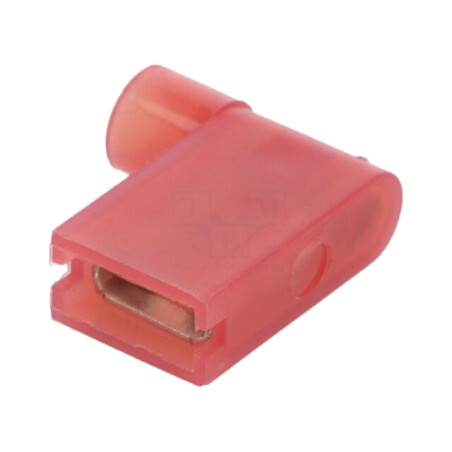 Terminal: plat; 6,3mm; 0,8mm; mamă; 0,75÷1,5mm2; crimpat; pe cablu