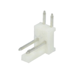 Conector: cablu-placă; soclu; tată; PIN: 2; 2,54mm; THT; MAS-CON