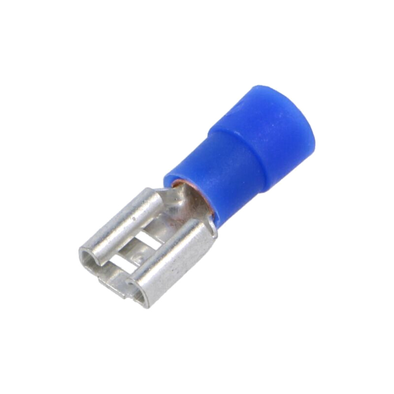 Terminal: plat; 6,3mm; 0,8mm; mamă; 1÷2,5mm2; crimpat; pe cablu Terminal: plat; 6,3mm; 0,8mm; mamă; 1÷2,5mm2; crimpat; pe cablu