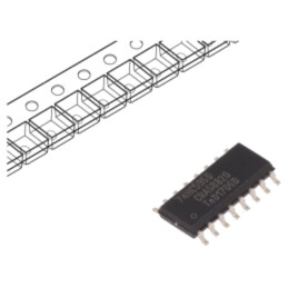IC: digital; CMOS; SMD; SO16; 2÷6VDC; HC; -40÷125°C; rolă,bandă