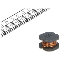 Inductor: fir; SMD; 0705; 10uH; 2,3A; 0,07Ω