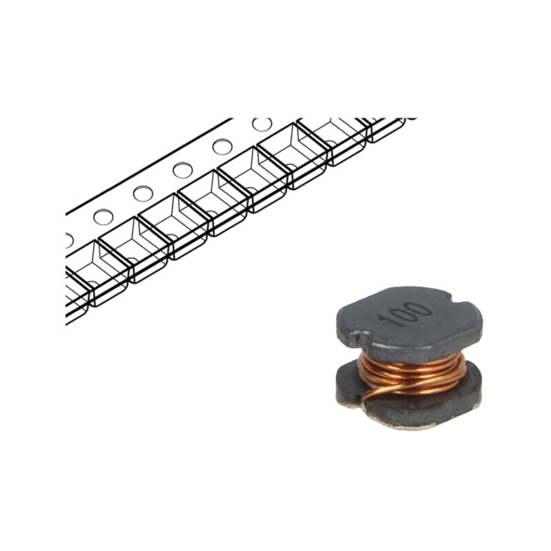Inductor: fir; SMD; 0705; 10uH; 2,3A; 0,07Ω