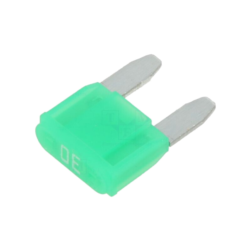 Siguranţă: siguranţă; 30A; 32VDC; auto; 10,9mm; Mini Siguranţă: siguranţă; 30A; 32VDC; auto; 10,9mm; Mini
