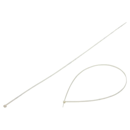 Colier de strângere; L: 750mm; W: 4,8mm; naturală; poliamidă; 222N