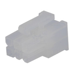 Conector: cablu-cablu/PCB; mufă; mamă; Mini-Fit Jr; 4,2mm; PIN: 6