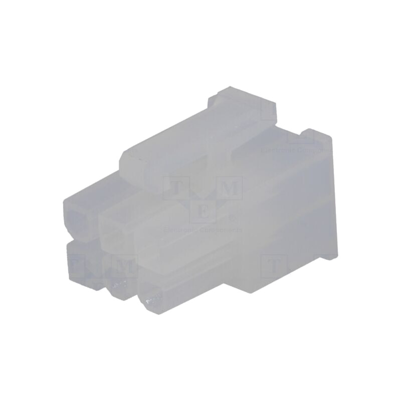 Conector: cablu-cablu/PCB; mufă; mamă; Mini-Fit Jr; 4,2mm; PIN: 6 Conector: cablu-cablu/PCB; mufă; mamă; Mini-Fit Jr; 4,2mm; PIN: 6