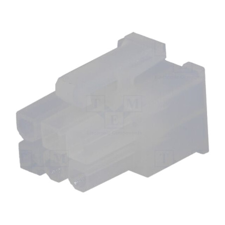 Conector: cablu-cablu/PCB; mufă; mamă; Mini-Fit Jr; 4,2mm; PIN: 6