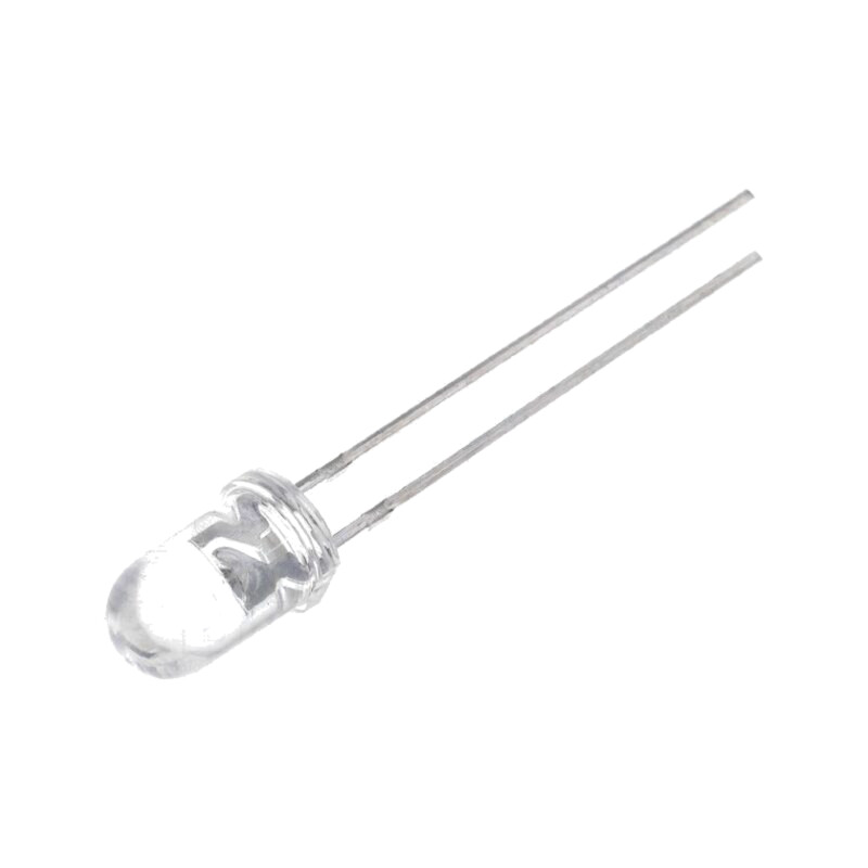 LED; 5mm; verde; 8000÷12000mcd; 30°; Parte frontală: convex LED; 5mm; verde; 8000÷12000mcd; 30°; Parte frontală: convex