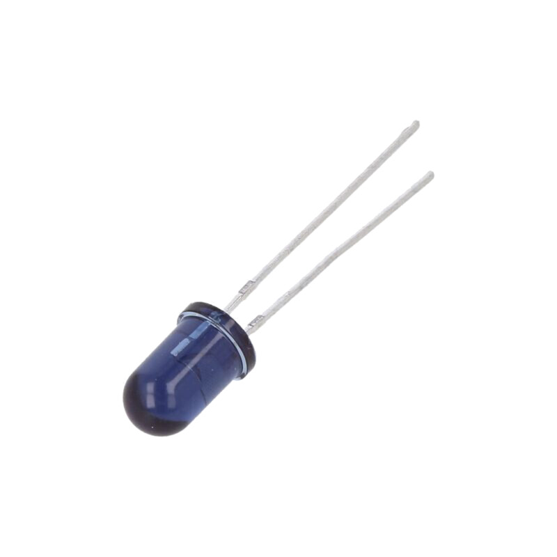Emiţător IR; 5mm; 940nm; gri-albăstrui; 170mW; 10°; 1,35÷1,6VDC Emiţător IR; 5mm; 940nm; gri-albăstrui; 170mW; 10°; 1,35÷1,6VDC