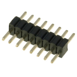 Conector: şiruri pini; şir pini; tată; PIN: 8; drept; 1,27mm; THT