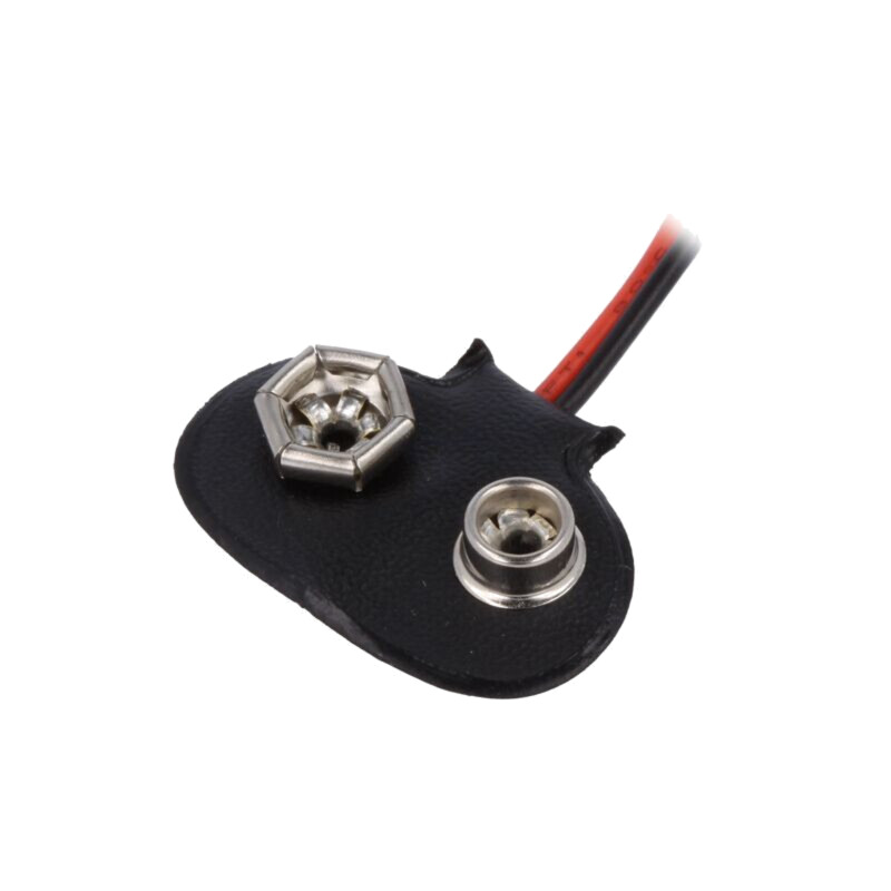 Conector 6F22; 6F22,6LR61; Nr.bat: 1; cabluri; 120mm Conector 6F22; 6F22,6LR61; Nr.bat: 1; cabluri; 120mm