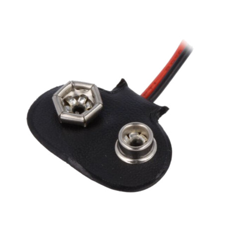 Conector 6F22; 6F22,6LR61; Nr.bat: 1; cabluri; 120mm