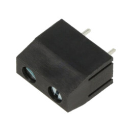 Regletă de conexiuni pt.PCB; în unghi 90°; 7,5mm; piste: 2