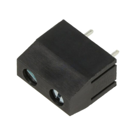 Regletă de conexiuni pt.PCB; în unghi 90°; 7,5mm; piste: 2