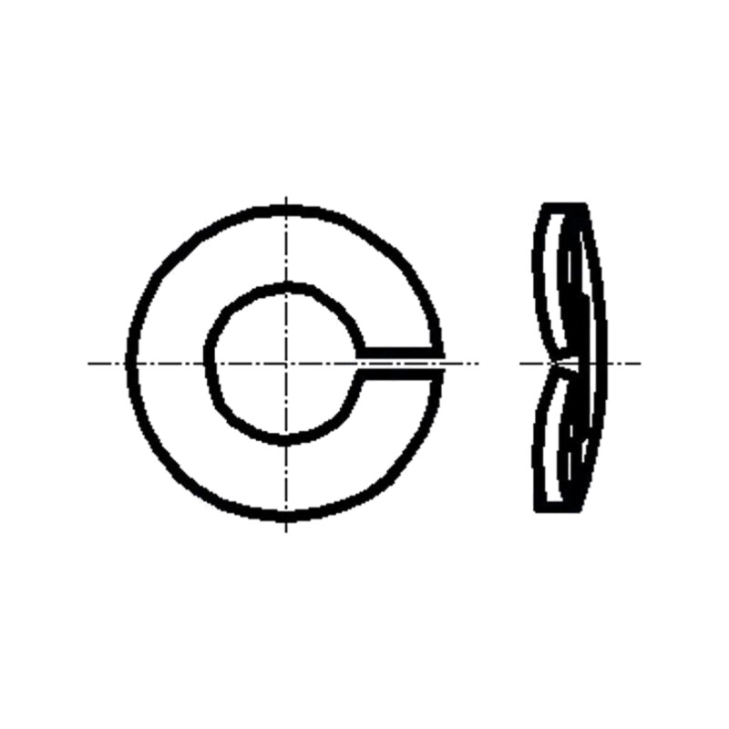 Şaibă; elastică; M12; D21,1mm; h3,35mm; oţel; Acoperire: zinc Şaibă; elastică; M12; D21,1mm; h3,35mm; oţel; Acoperire: zinc