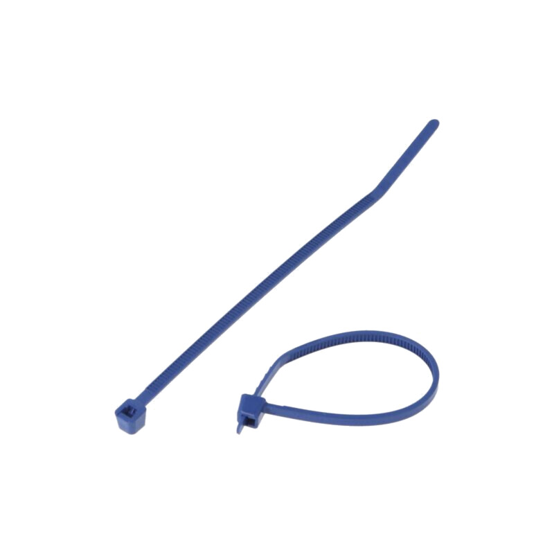 Colier de strângere; cu adaos de metal; L: 100mm; W: 2,5mm; 67N Colier de strângere; cu adaos de metal; L: 100mm; W: 2,5mm; 67N