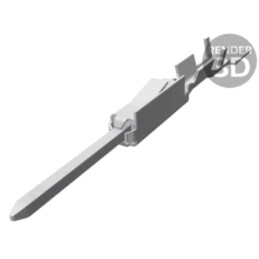 Pin; tată; 0,63mm; cositorit; 0,2÷0,35mm2; 24AWG÷22AWG; MQS