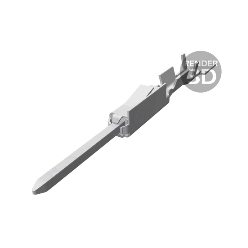 Pin; tată; 0,63mm; cositorit; 0,2÷0,35mm2; 24AWG÷22AWG; MQS Pin; tată; 0,63mm; cositorit; 0,2÷0,35mm2; 24AWG÷22AWG; MQS