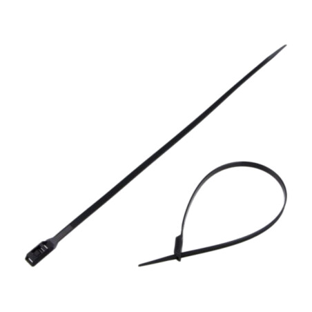 Colier de strângere; cu cap cu profil redus; L: 400mm; W: 7,6mm