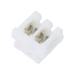 Conector: cablu-placă; mufă; mamă; PIN: 2; CT; Pas: 2mm; pe cablu; IDC