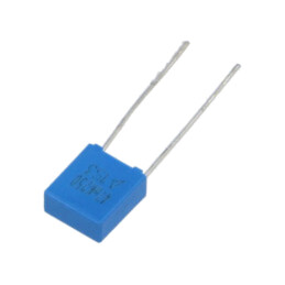 Condensator: cu poliester; 47nF; 160VAC; 250VDC; 5mm; ±10%; THT