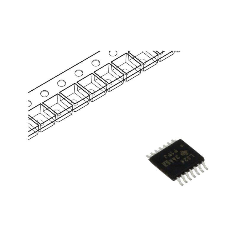 IC: amplificator operaţional; 1,2MHz; Ch: 4; TSSOP14; rolă,bandă IC: amplificator operaţional; 1,2MHz; Ch: 4; TSSOP14; rolă,bandă