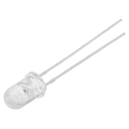 LED; 5mm; verde; 10000÷12000mcd; 30°; Parte frontală: convex