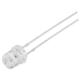 LED; 5mm; verde; 2180÷3000mcd; 140°; Parte frontală: plat; 2,8÷4VDC