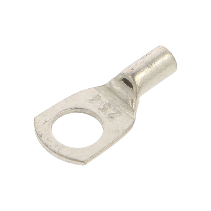 Vârf: inelar tubular; M6; 2,5mm2; crimpat; pe cablu; neizolat Vârf: inelar tubular; M6; 2,5mm2; crimpat; pe cablu; neizolat