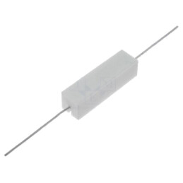 Rezistor: bobinat; cu ciment; THT; 33Ω; 7W; ±5%; Ø0,8x35mm