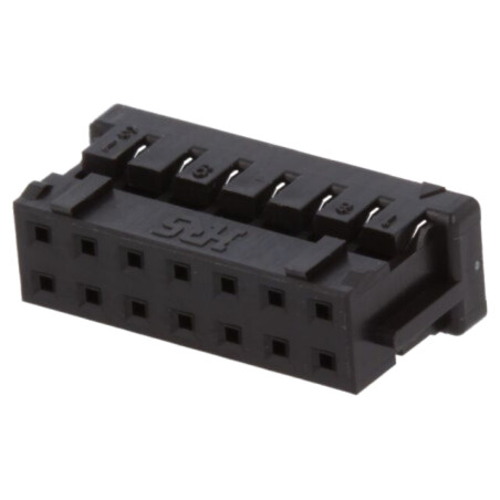 Conector: cablu-cablu/PCB; mufă; mamă; PIN: 14; DF11; Pas: 2mm; drept