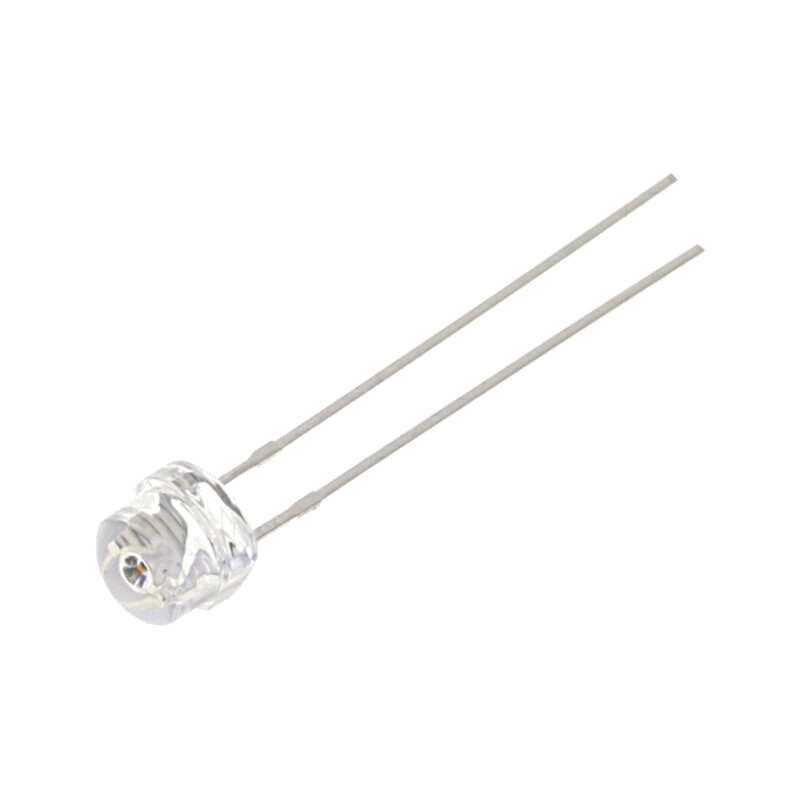 LED; 4,8mm; galbenă; 3000÷4200mcd; 100°; Parte frontală: convex