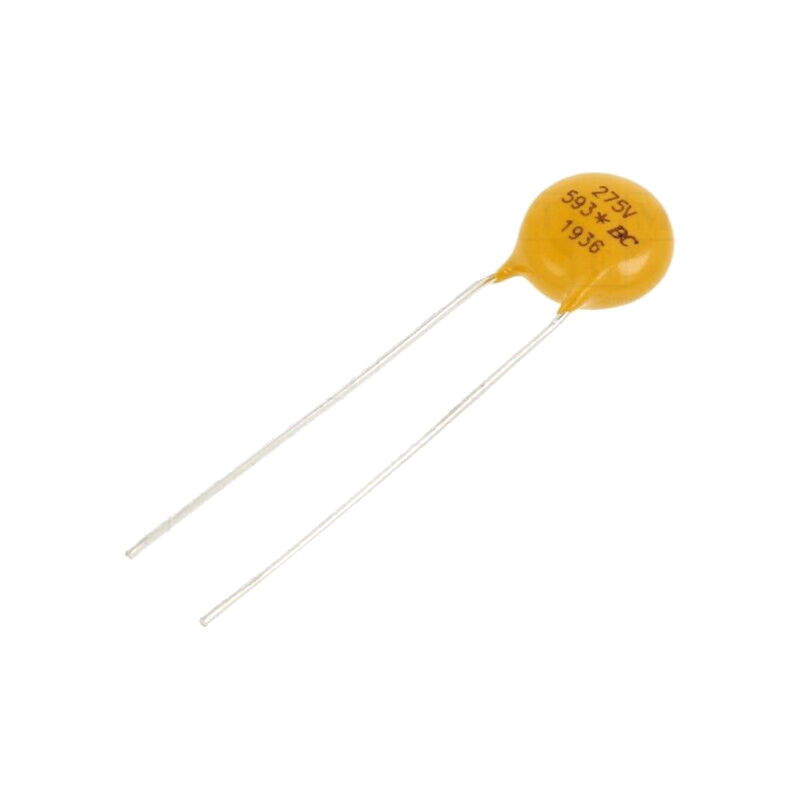 Varistor: oxid de metal; THT; 275VAC; 350VDC; 430V; 1,2kA Varistor: oxid de metal; THT; 275VAC; 350VDC; 430V; 1,2kA