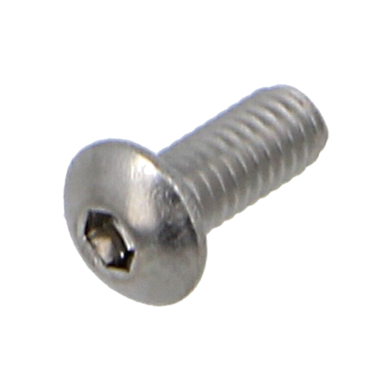 Şurub; M2,5x6; 0,45; Cap: buton; imbus; HEX 1,5mm; ISO 7380-1 Şurub; M2,5x6; 0,45; Cap: buton; imbus; HEX 1,5mm; ISO 7380-1