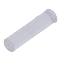 Tub pentru LED-uri; Ø3mm; Lung: 13mm; rotund; drept