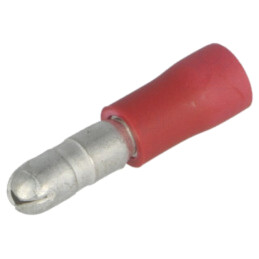Terminal: rotunde; tată; Ø: 4mm; 0,5÷1,5mm2; crimpat; pe cablu
