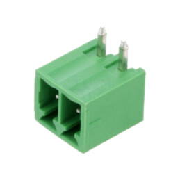 Regletă de conexiuni deconectabilă; 3,5mm; piste: 2; soclu; tată