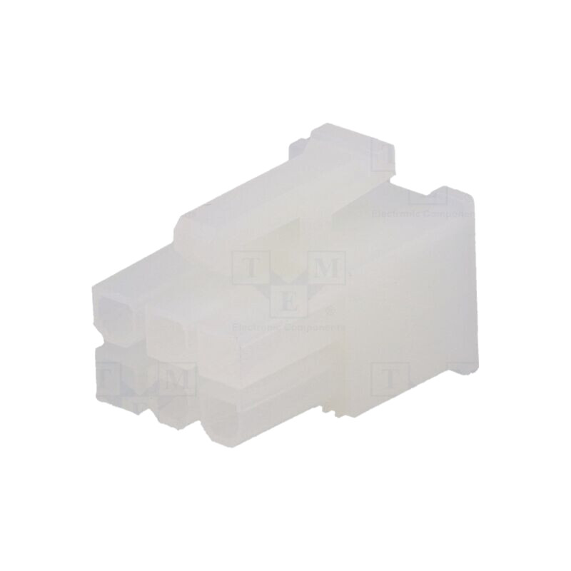 Conector: cablu-cablu/PCB; mufă; mamă; N42W; 4,2mm; PIN: 6; pe cablu Conector: cablu-cablu/PCB; mufă; mamă; N42W; 4,2mm; PIN: 6; pe cablu