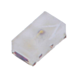 LED; SMD; 0603; galbenă; 3,55÷7,5mcd; 1,6x0,8x0,6mm; 80°; 2mA