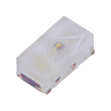 LED; SMD; 0603; galbenă; 3,55÷7,5mcd; 1,6x0,8x0,6mm; 80°; 2mA