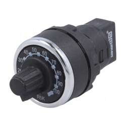 Potențiometru 22mm IP65 25-70°C Singură Tură | Electronic-mag.ro | Componente Electronice