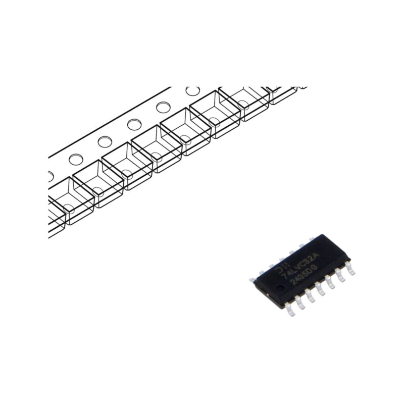 IC: digital; OR; Ch: 4; IN: 2; CMOS; SMD; SO14; 1,65÷5,5VDC; -40÷150°C IC: digital; OR; Ch: 4; IN: 2; CMOS; SMD; SO14; 1,65÷5,5VDC; -40÷150°C