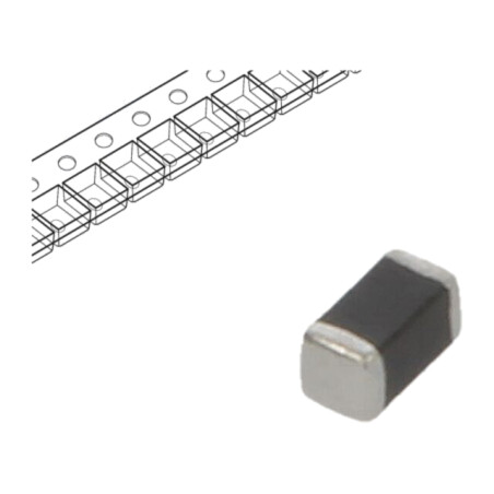 Varistor: multistrat; SMD; 0603; 17VAC; 22VDC; 0,1J; 10A; 50V; 1mW