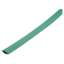 Manşon termocontractabil; fără adeziv; 2: 1; 2,4mm; L: 1m; verde